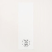 Uw ronde Logo-Sjabloon Yogamat (Achterkant)