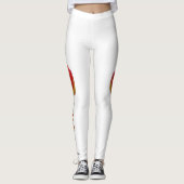 Uw roos leggings (Voorkant)