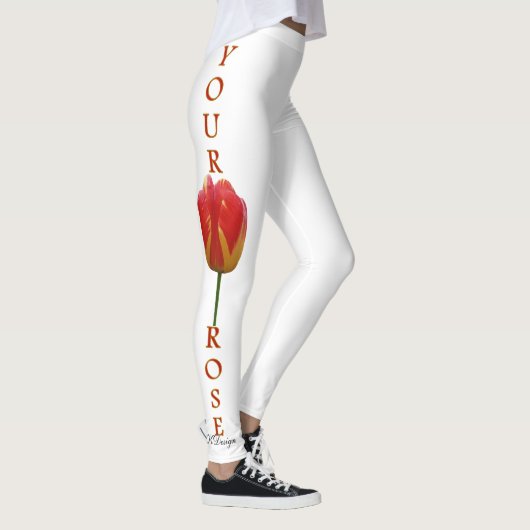 Uw roos leggings (Rechts)