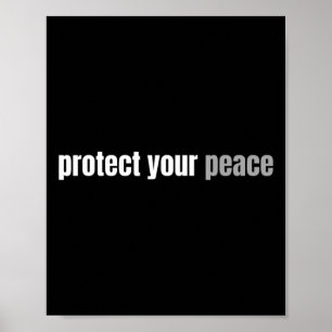 Uw rust kalm rust ontspan geestelijke gezondheid poster