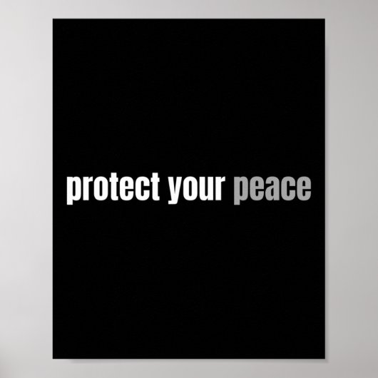 Uw rust kalm rust ontspan geestelijke gezondheid poster (Voorkant)