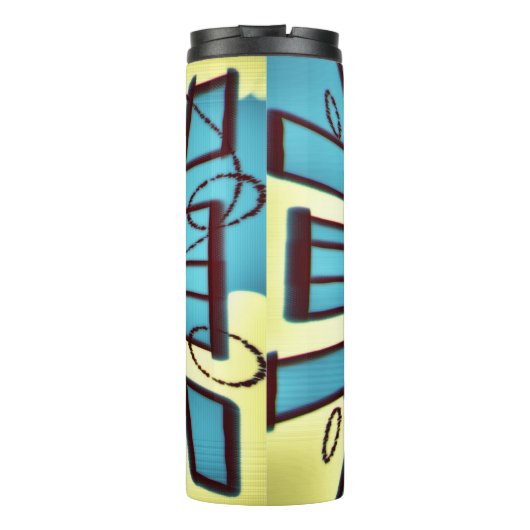 Uw scherm aanpassen thermosbeker (Achterkant)