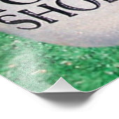 Uw schoenen verwijderen foto afdruk (Hoek)