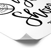 Uw schoenen verwijderen poster (Hoek)