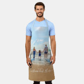 Uw Schort van de Fototekst met Douanetekst (Gedragen)