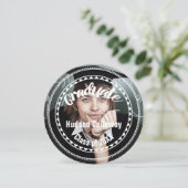 Uw Senior Afbeeldingen Klasse van Graduation Parti Kaart (Staand voorkant)