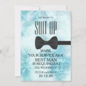 Uw service als beste man kaart (Voorkant)