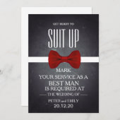 Uw service als beste man kaart (Voorkant / Achterkant)