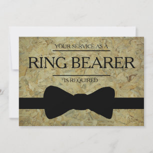 Uw service is aangevraagd als beste man-Groomsman Kaart