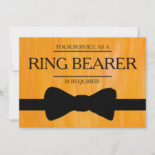 Uw service is aangevraagd als beste man-Groomsman Kaart