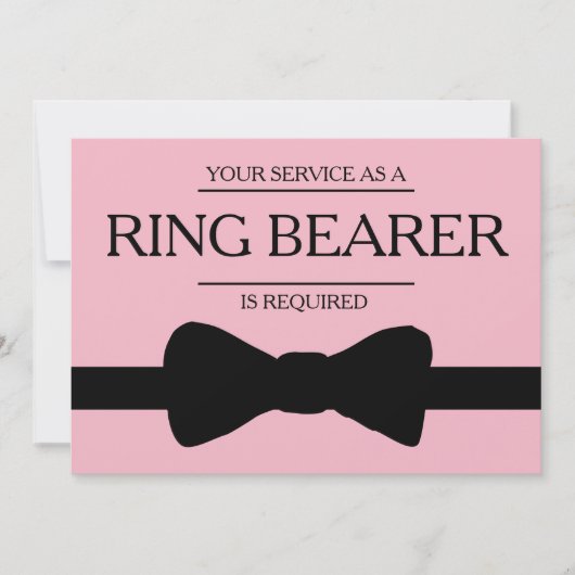 Uw service is aangevraagd als beste man-Groomsman Kaart (Voorkant)