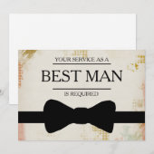 Uw service wordt aangevraagd als beste groepslid i kaart (Voorkant / Achterkant)