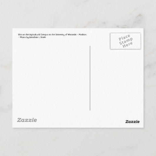 UW Silos  Briefkaart (Achterkant)