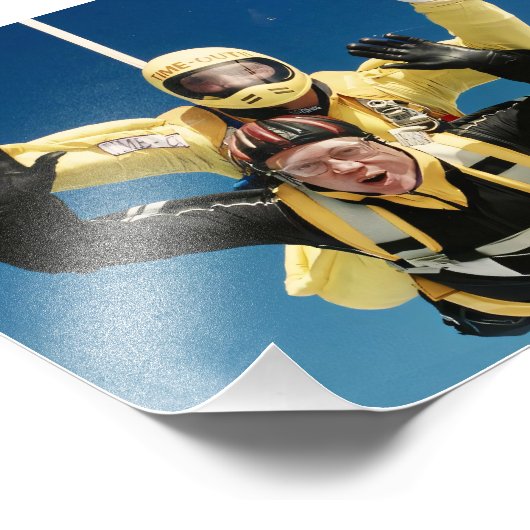 Uw Skydive - Vierkante foto afdrukken (Hoek)