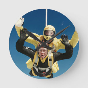 Uw Skydive wandklok