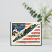 Uw Slagschip Briefkaart (Staand voorkant)