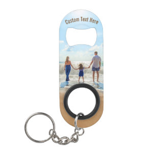 Uw Sleutelhanger van de Opener van de Fotofles met Mini Flessenopener