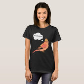 Uw Sparrow Bird Tit Bird T-shirt (Voorkant volledig)