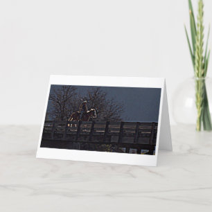 UW SPECIALE DAG MAN OP PAARD-VERJAARDAG KAART