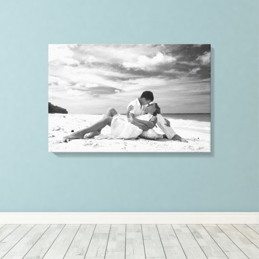 Uw speciale dag op een Canvas (Insitu (Houten vloer))