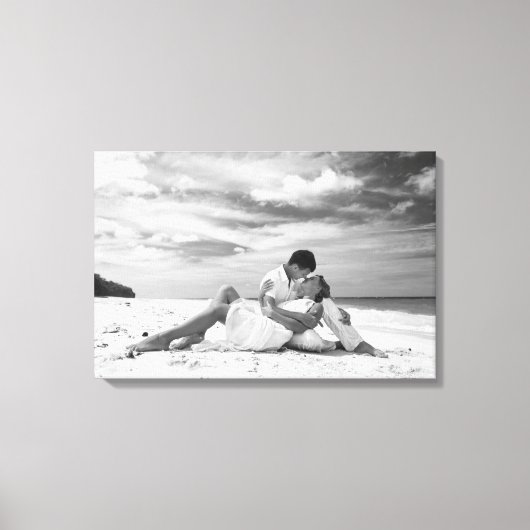 Uw speciale dag op een Canvas (Voorkant)