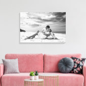 Uw speciale dag op een Canvas Afdruk (Insitu (Woonkamer))