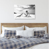 Uw speciale dag op een Canvas Afdruk (Insitu (Slaapkamer))