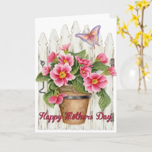 Uw Speciale Dagelijks - de Kaart van het Moederdag (Gele Bloem)