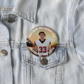 Uw sportfoto | Gepersonaliseerde Team Photo Button (In situ)