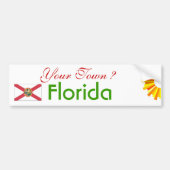 Uw stad - FLORIDA-BUMPERSTICKER Bumpersticker (Voorkant)