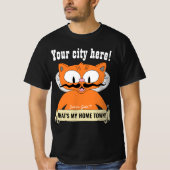 UW STAD OF STAD! Cartoon Cat Señor Gato T-shirt (Voorkant)