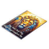 Uw staf en uw staf troosten mij met mijn dagboek notitieboek (Linkerzijde)