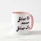 Uw stam trekt uw stam aan mok (Voorkant rechts)