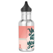 Uw stam trekt uw stam aan waterfles  (Links)