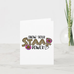 Uw Start Power Leopard Teacher Testing examen Test Kaart