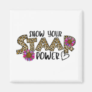 Uw Start Power Leopard Teacher Testing examen Test Magneet