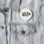 Uw Start Power Leopard Teacher Testing examen Test Ronde Button 5,7 Cm (In situ)