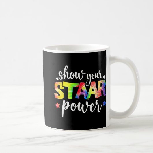 Uw Start Power Teacher Testing Examen Dag Cut Koffiemok (Rechts)