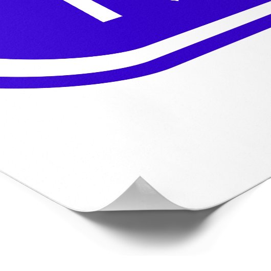 Uw stationsteken poster (Hoek)