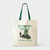 Uw stem doet er toe Verkiezingen Politiek Groen ge Tote Bag (Voorkant)