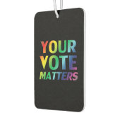 Uw stem doet ertoe Black pride lgbtq luchtverfriss Luchtverfrisser (Links)