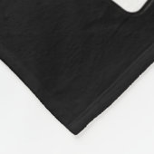 Uw stem in uw stem! Sticker Fleece Deken (Hoek)