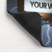 Uw stem is belangrijk op het aanplakbord muismat (Hoek)