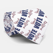 Uw stem is belangrijk voor sterren en strepen Verk Stropdas (Opgerold)