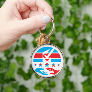 Uw stem is uw stem sleutelhanger