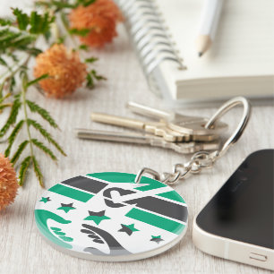 Uw stem is uw stem sleutelhanger