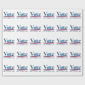 Uw stem is van belang cadeaupapier (Vlak)