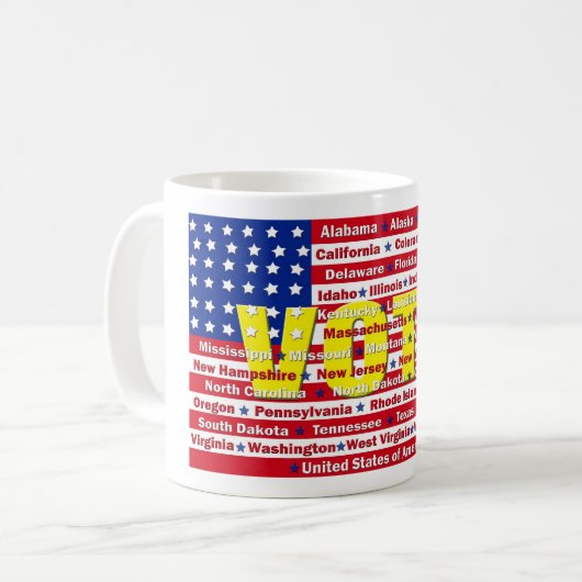 Uw stem is van belang koffiemok (Voorkant links)