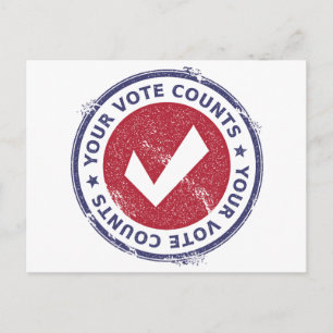 uw stembiljetten briefkaart