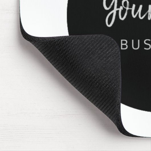 Uw Stijlcirkel (type Afbeelding) Muismat (Hoek)